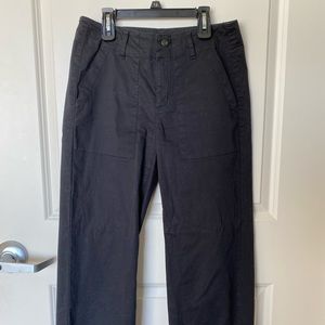 Black Wide Leg Tentree Pants